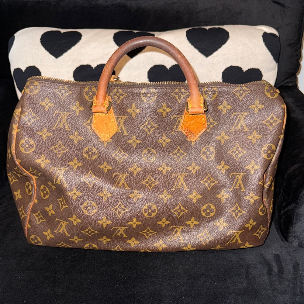 Louis Vuitton Brown Monogram Satchel